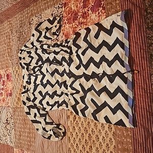 Cute chevron zigzag dress.